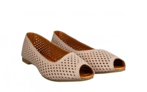 Baleriny -161 037 121 2 013 Peach Whip 161687, Różowy, Skóra naturalna | Bayla Outlet