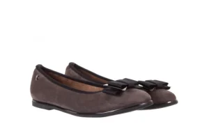 Baleriny -018 1063-303 Taupe Black, Brąz/Czarny, Skóra naturalna | Bayla Sale