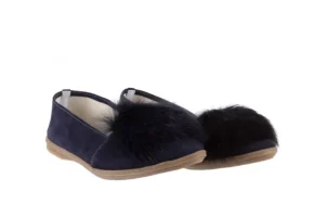 Baleriny -076 1626 Z Granat, Skóra naturalna | Bayla New