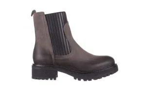 Botki -161 050-0508 Brown, Szary, Skóra naturalna | Bayla New