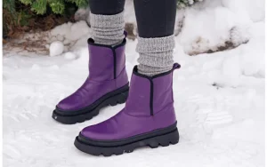 Botki -161 031 Jordy 001 Srt 55 Byzantium 161656, Fioletowy, Skóra naturalna | Bayla Discount