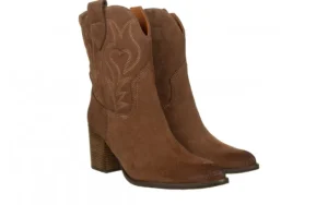 Botki -159 4910 008-P C Rudy Welur 159175, Skóra naturalna | Bayla Online