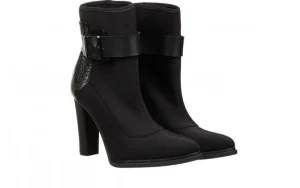 Botki Calvin Klein July Black 098033, Czarny, Skóra naturalna | Bayla Online