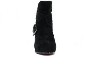 Botki Sca'viola 3W542 Suede Black, Czarny, Skóra naturalna | Sca`viola Outlet