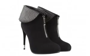 Botki Sca'viola W3322D-6041R Black Suede, Czarny, Skóra naturalna | Sca`viola Online