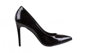 Czółenka -056 1810-07 Czarny Lakier 056545, Skóra lakierowana | Bayla Hot
