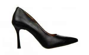 Czółenka -159 4170 076-P Czarny Lico 159151, Skóra naturalna | Bayla Fashion