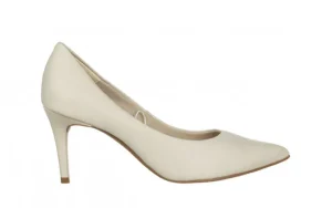 Czółenka 353701 Off White 523063, Biały, Skóra naturalna | Bottero Fashion