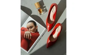 Czółenka 353701 Vermelho 523067, Czerwony, Skóra naturalna | Bottero Discount