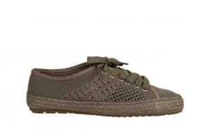 Espadryle Agonis Mac Smoke 119194, Zielony, Materiał | EMU Online