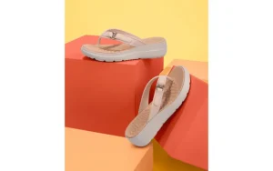 Japonki Lia Soft Care Tam Off White 198046, Kremowy, Tworzywo | Azaleia Fashion