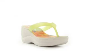 Klapki 260 982 Abstract Kiwi, Zielony, Guma | Dijean New