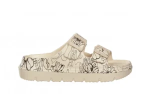 Klapki Nuon 17 Beige 202060, Beżowy, Tworzywo | Laura Vita Outlet