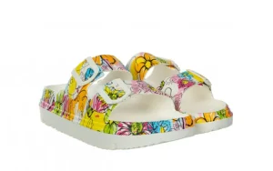 Klapki Nuon 17 Bleu 202061, Biały, Tworzywo | Laura Vita New