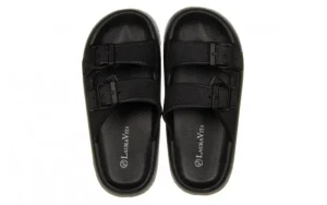 Klapki Nuon 08 Noir 202001, Czarny, Tworzywo | Laura Vita Hot