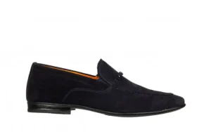 Mokasyny D778-198B-29 Blue 104249, Granatowy, Skóra naturalna | John Doubare Online
