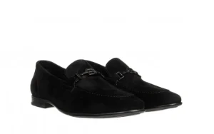 Mokasyny D778-197B-18 Black 104244, Czarny, Skóra naturalna | John Doubare Outlet