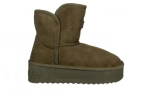 Śniegowce D Franklin Nordic V2 Basic Low Olive Night 206011, Zielony, Materiał | D.Franklin Hot