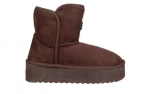 Śniegowce D Franklin Nordic V2 Basic Low Chocolate 206010, Brązowy, Materiał | D.Franklin Clearance