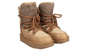 Śniegowce D Franklin Nordic Trk Sand 206009, Beżowy, Materiał | D.Franklin Fashion