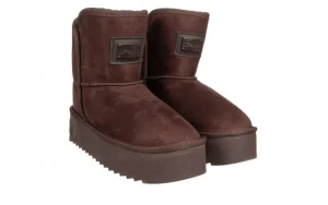 Śniegowce D Franklin Nordic V2 Basic Low Chocolate 206010, Brązowy, Materiał | D.Franklin Clearance