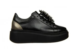 Półbuty -159 4786 076-P Czarny Lico 159155, Skóra naturalna | Bayla Clearance