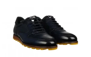 Półbuty A230-G56-SW4 Blue 104252, Granatowy, Skóra naturalna | Brooman Online