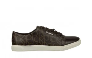 Półbuty Calvin Klein Hamilton Iconogram Calf Brown Brown 098042, Skóra ekologiczna | Bayla Fashion