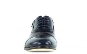 Półbuty 2532-25-1 Blue, Granat, Skóra naturalna | John Doubare Discount