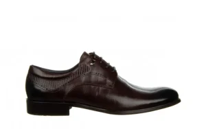 Półbuty QA527-C5-A77 Coffee 104209, Brązowy, Skóra naturalna | John Doubare Fashion