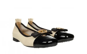 Półbuty E40304B Beige 514249, Beżowy, Skóra naturalna | Loretta Vitale New