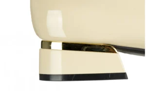 Półbuty E40305B Beige 514251, Beżowy, Skóra lakierowana | Loretta Vitale Fashion