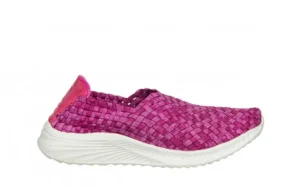 Półbuty Brooklyn Fuchsia Smoke 032931, Różowy, Materiał | Rock Outlet