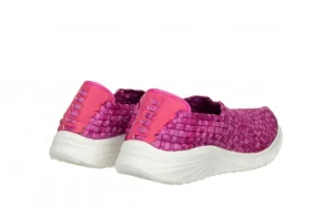 Półbuty Brooklyn Fuchsia Smoke 032931, Różowy, Materiał | Rock Outlet