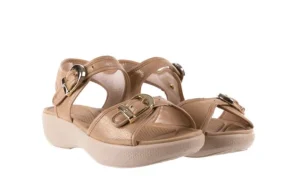 Sandały 355 789 Point Beige, Beż, Materiał | Azaleia Online