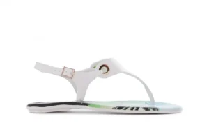 Sandały 261 985 Whit Palm Trees, Biały, Guma | Dijean Sale