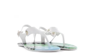 Sandały 261 985 Whit Palm Trees, Biały, Guma | Dijean Sale