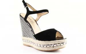 Sandały Sca'viola PS502-16-1A Black, Czarny, Skóra naturalna | Sca`viola Best