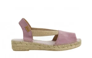 Sandały Ella Lavanda 204010, Różowy, Skóra naturalna | Toni Pons Clearance