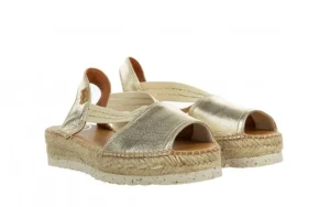 Sandały Estel-Sw Plati Platinum 204011, Złoty, Skóra naturalna | Toni Pons Hot