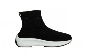 Sneakersy Sca'viola L-15 Black 047194, Czarny, Materiał | Sca`viola Hot