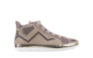 Trampki -131 1304 Sand, Róż/Złoty, Skóra naturalna | Bayla New