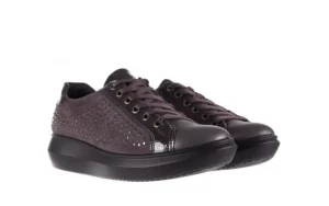 Trampki 207300 Smoke Grey, Szary, Skóra naturalna | Imac New