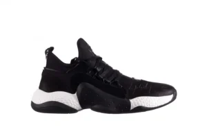 Trampki 1812-2 Czarny, Skóra naturalna | John Doubare Outlet