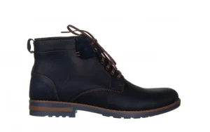 Trzewiki -081 940 Juma Blue AX 081108, Granat, Skóra naturalna | Bayla Online