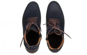 Trzewiki -081 940 Juma Blue AX 081108, Granat, Skóra naturalna | Bayla Online