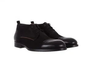 Trzewiki 7738B-702H642-R Black, Czarny, Skóra naturalna | Brooman New