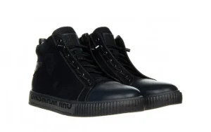 Trzewiki 21212X-1C-R Blue 104202, Granatowy, Skóra naturalna | John Doubare Best