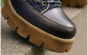 Trzewiki Omio 05 Bleu 202010, Niebieski, Skóra naturalna | Laura Vita Sale